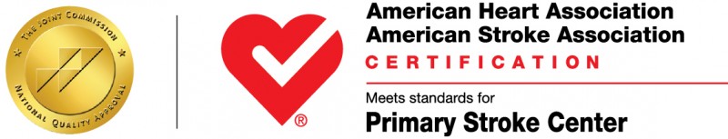 American Heart Association / American Stroke Association Certification, meets standards fro Primary Stroke Center