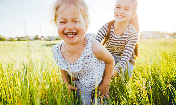 Children playing