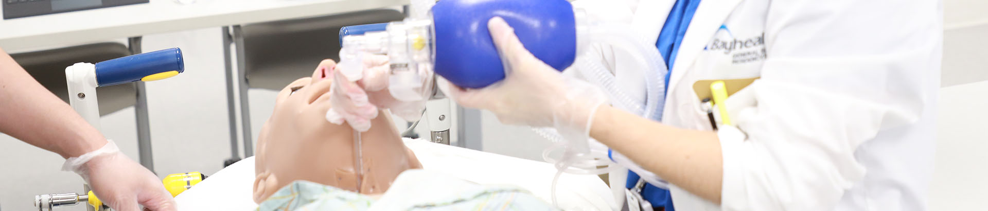 PCOM Simulation Center at Bayhealth