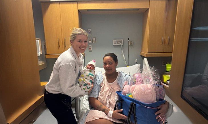 Bayhealth announces first babies delivered in 2026. 